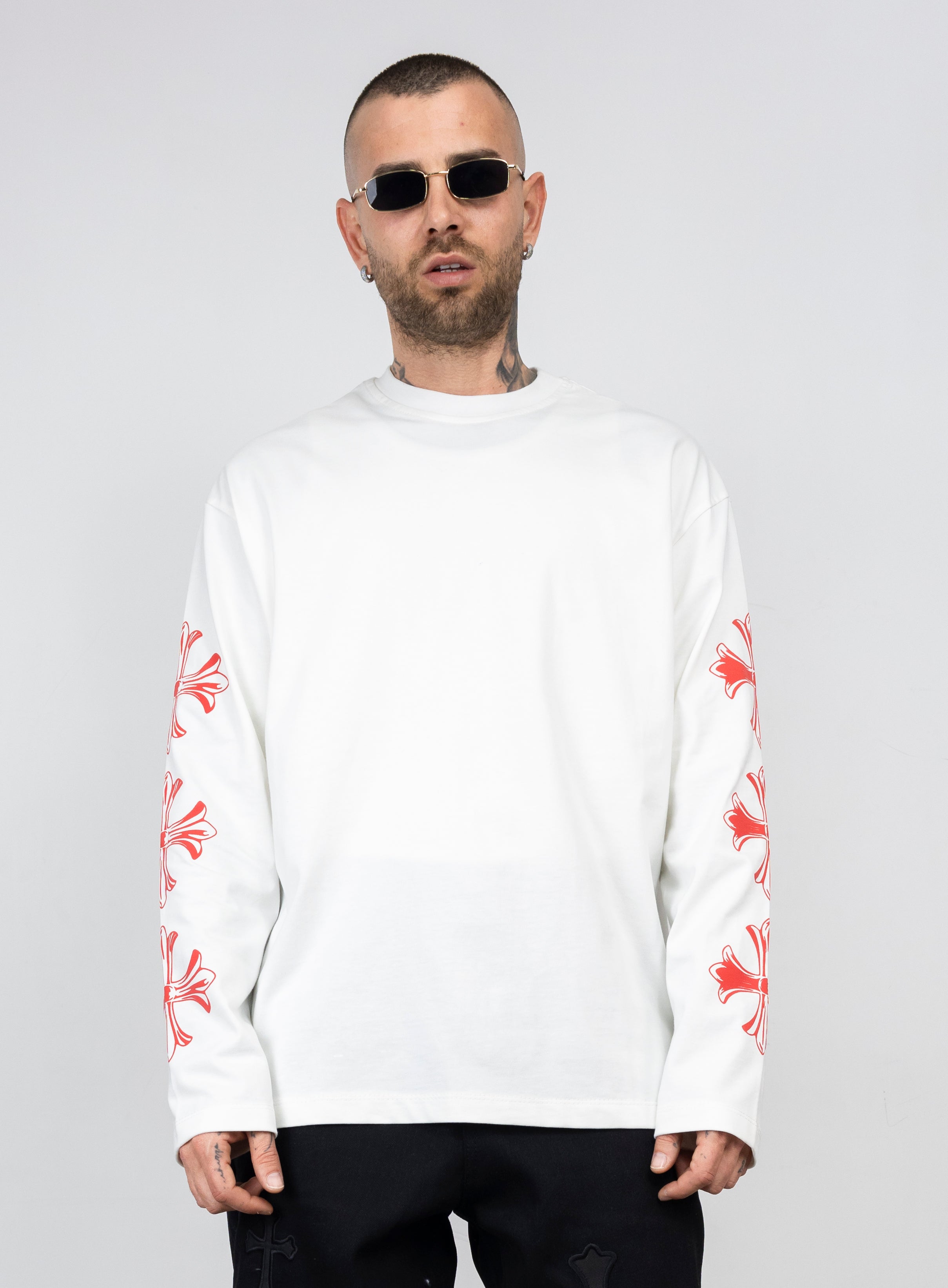 T-shirt long sleeve st.contrast