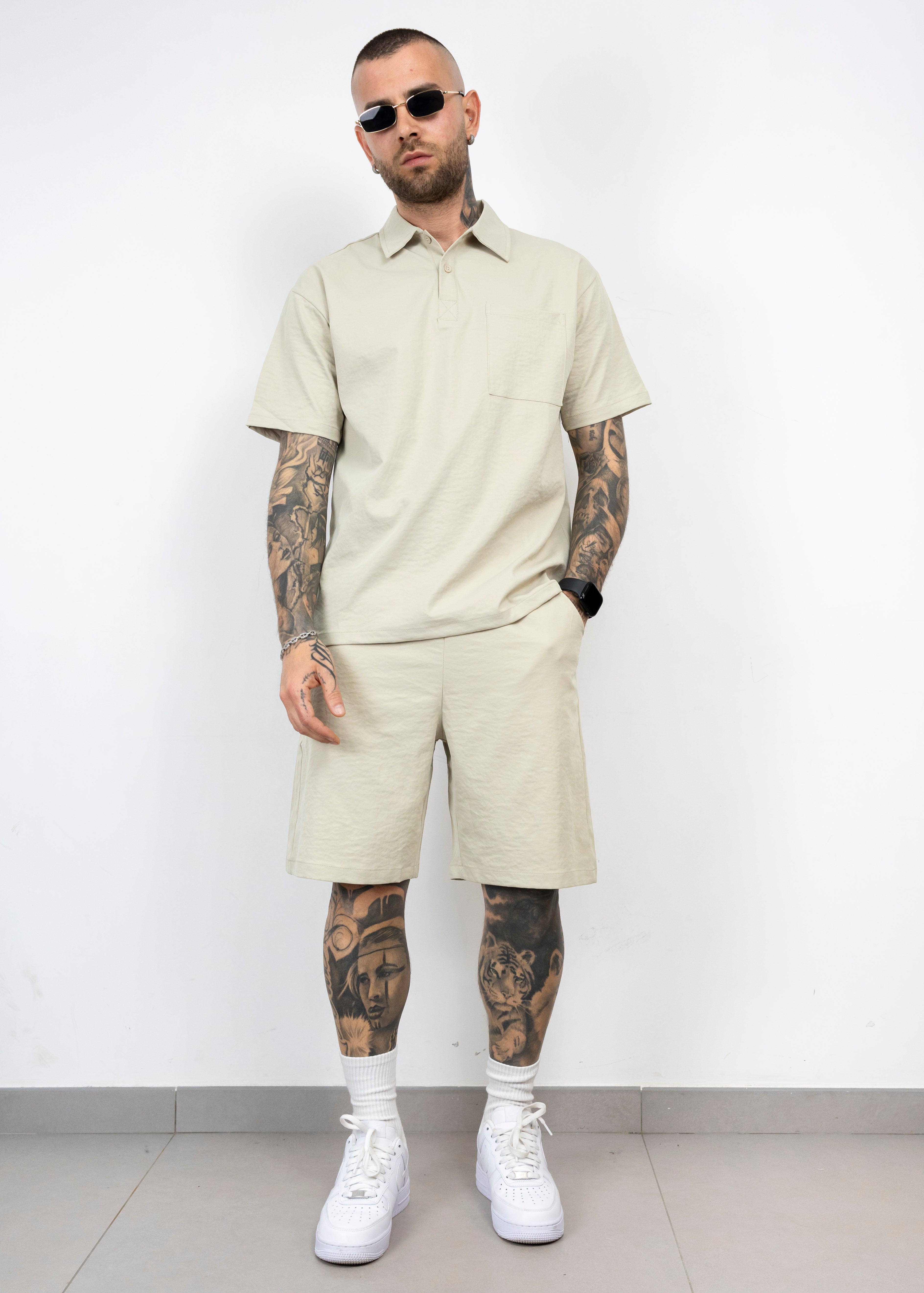 Coordset polo+bermuda