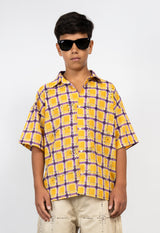 Camicia a Quadri junior con Strass