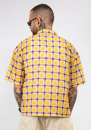 Camicia a Quadri con Applicazioni di Strass