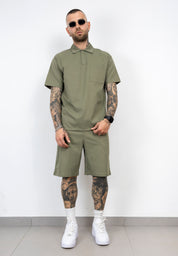 Coordset polo+bermuda