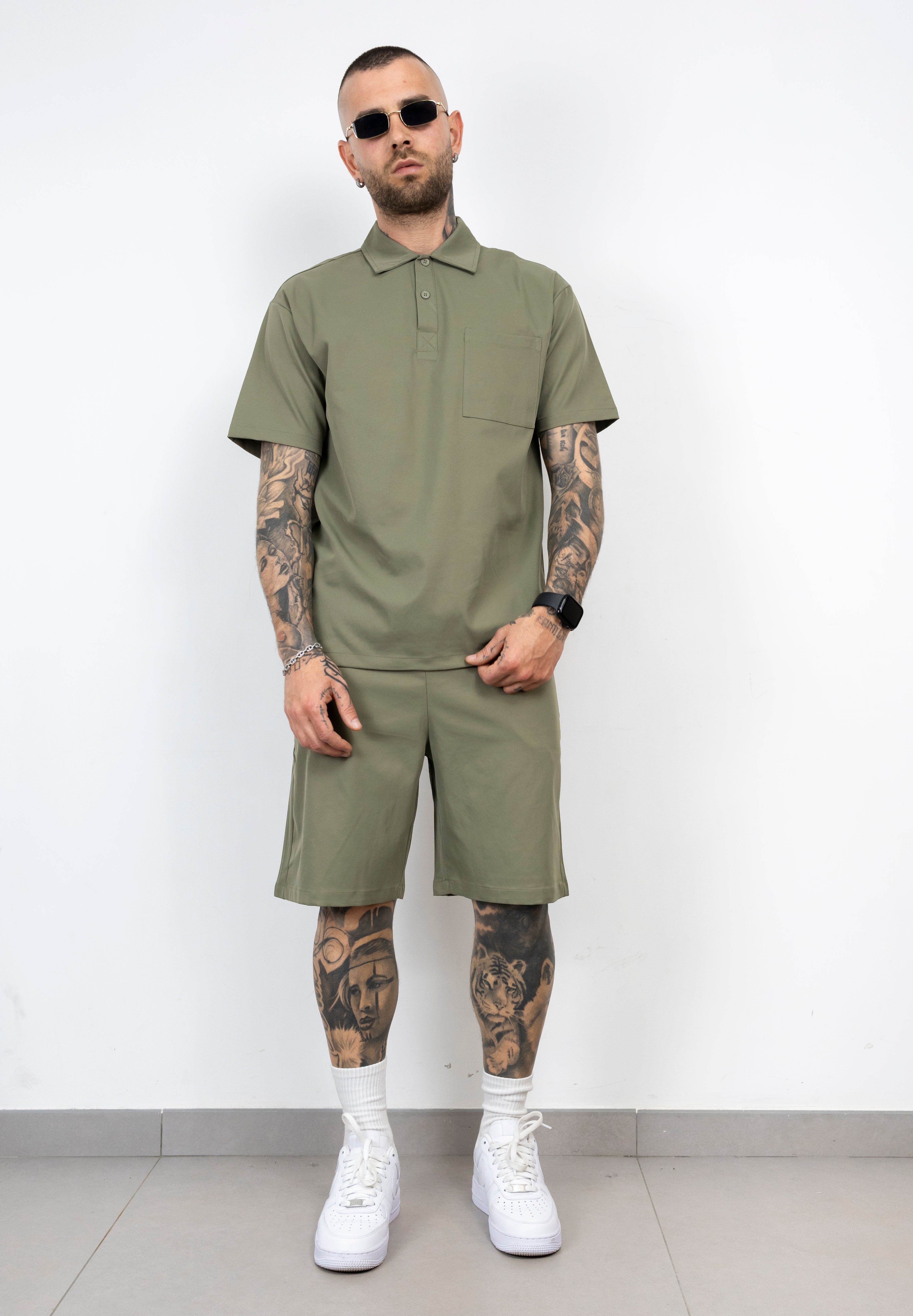 Coordset polo+bermuda