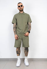 Coordset polo+bermuda