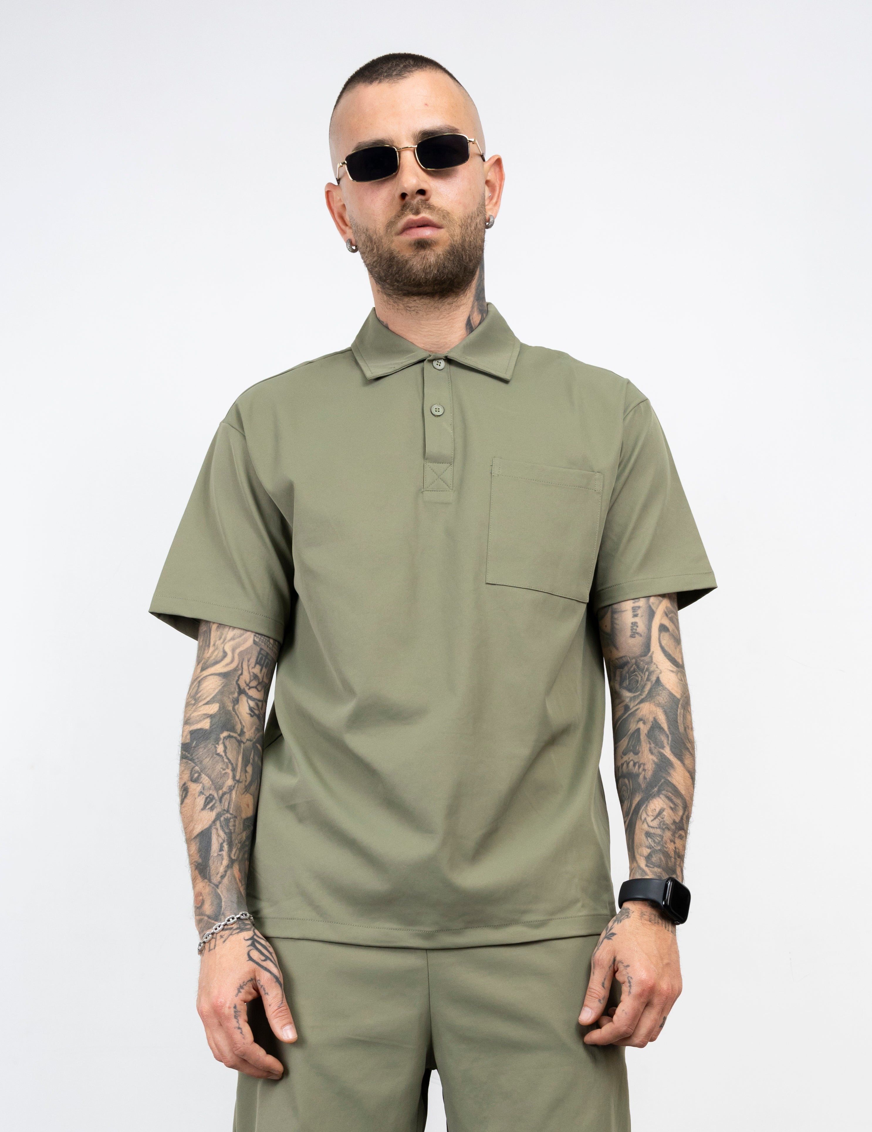 Coordset polo+bermuda