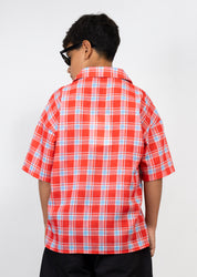 Camicia a Quadri junior con Strass