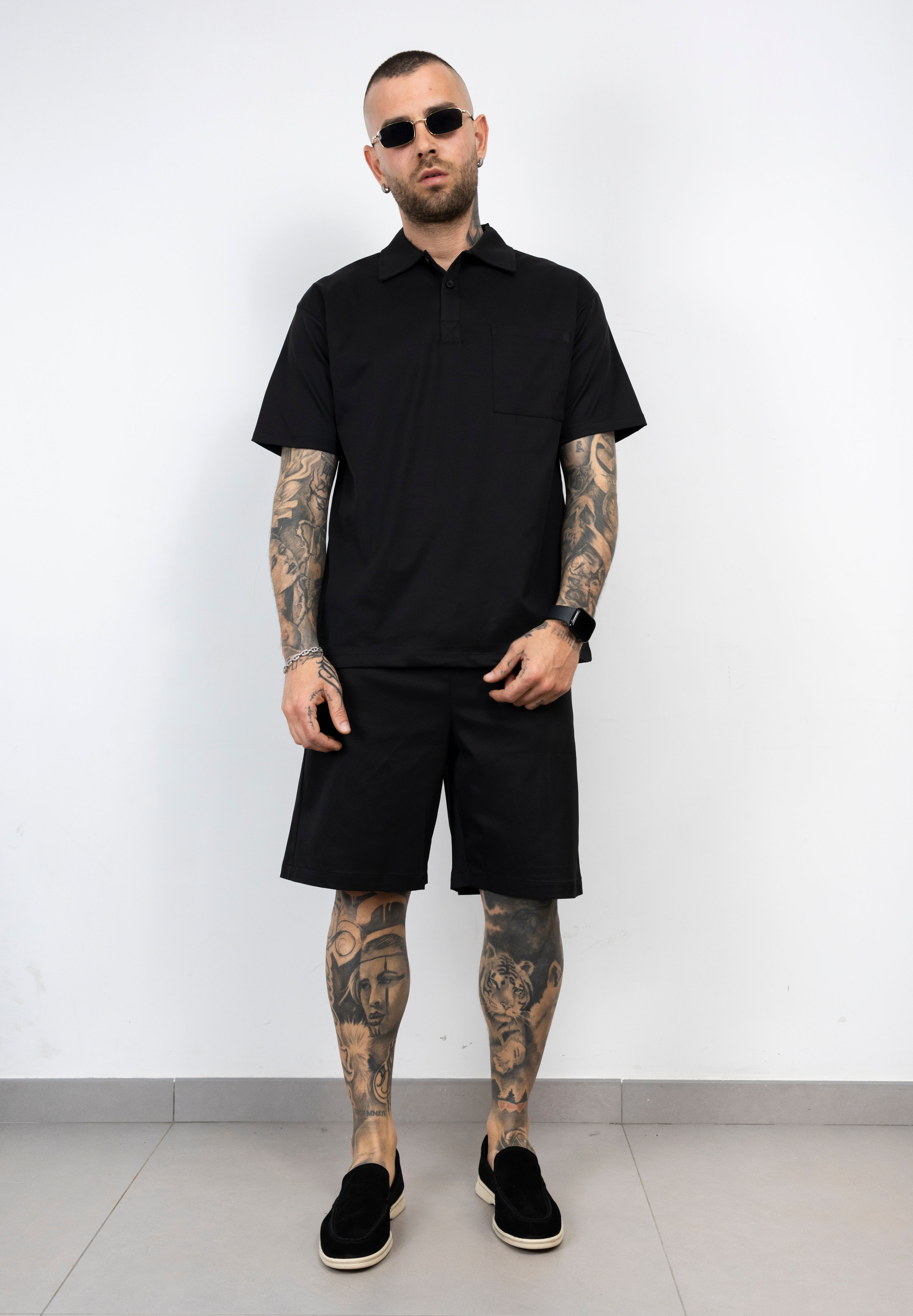 Coordset polo+bermuda
