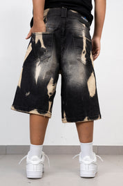 Bermuda Denim Junior con Inserti cianotic