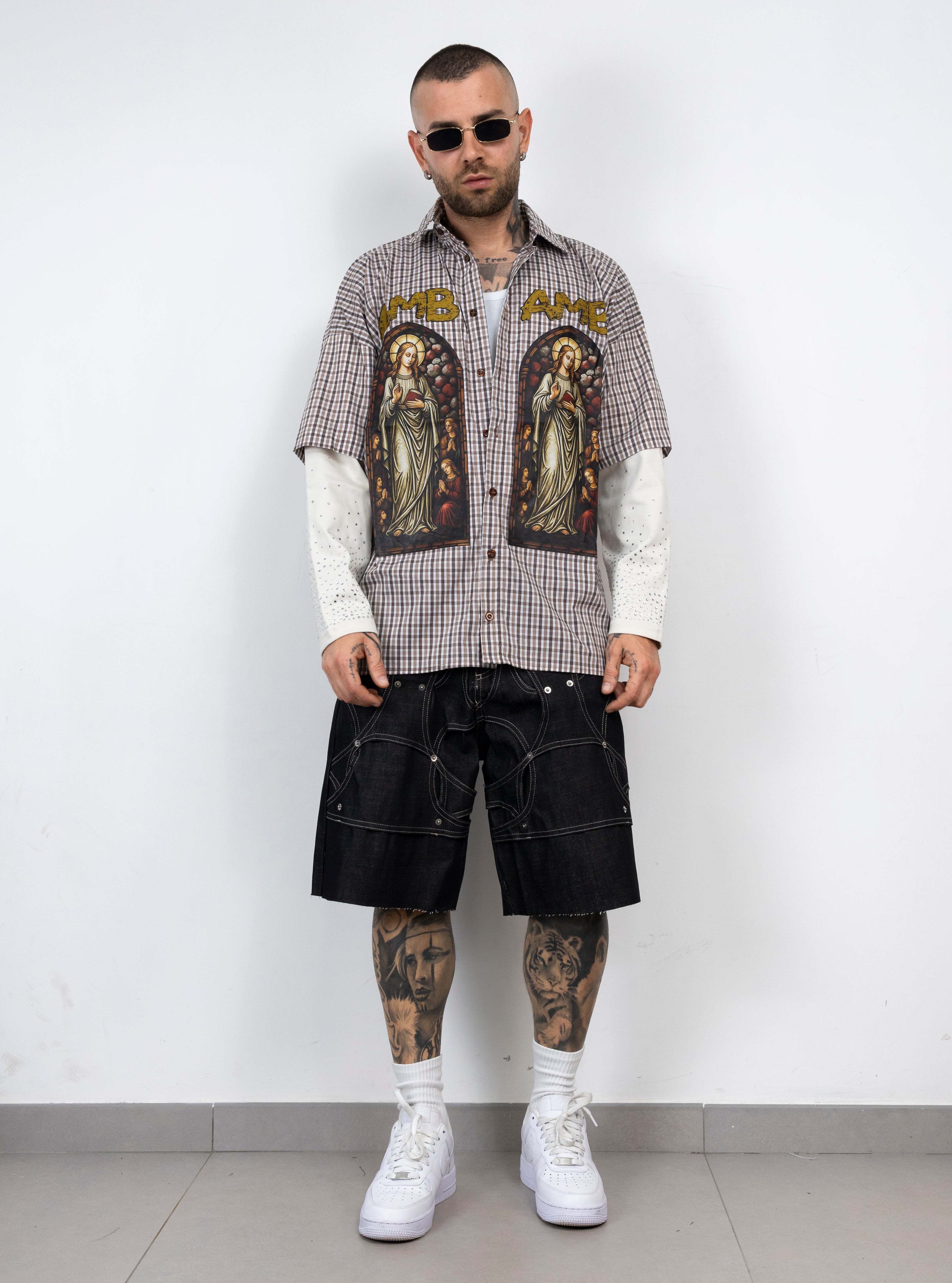 Camicia saints print