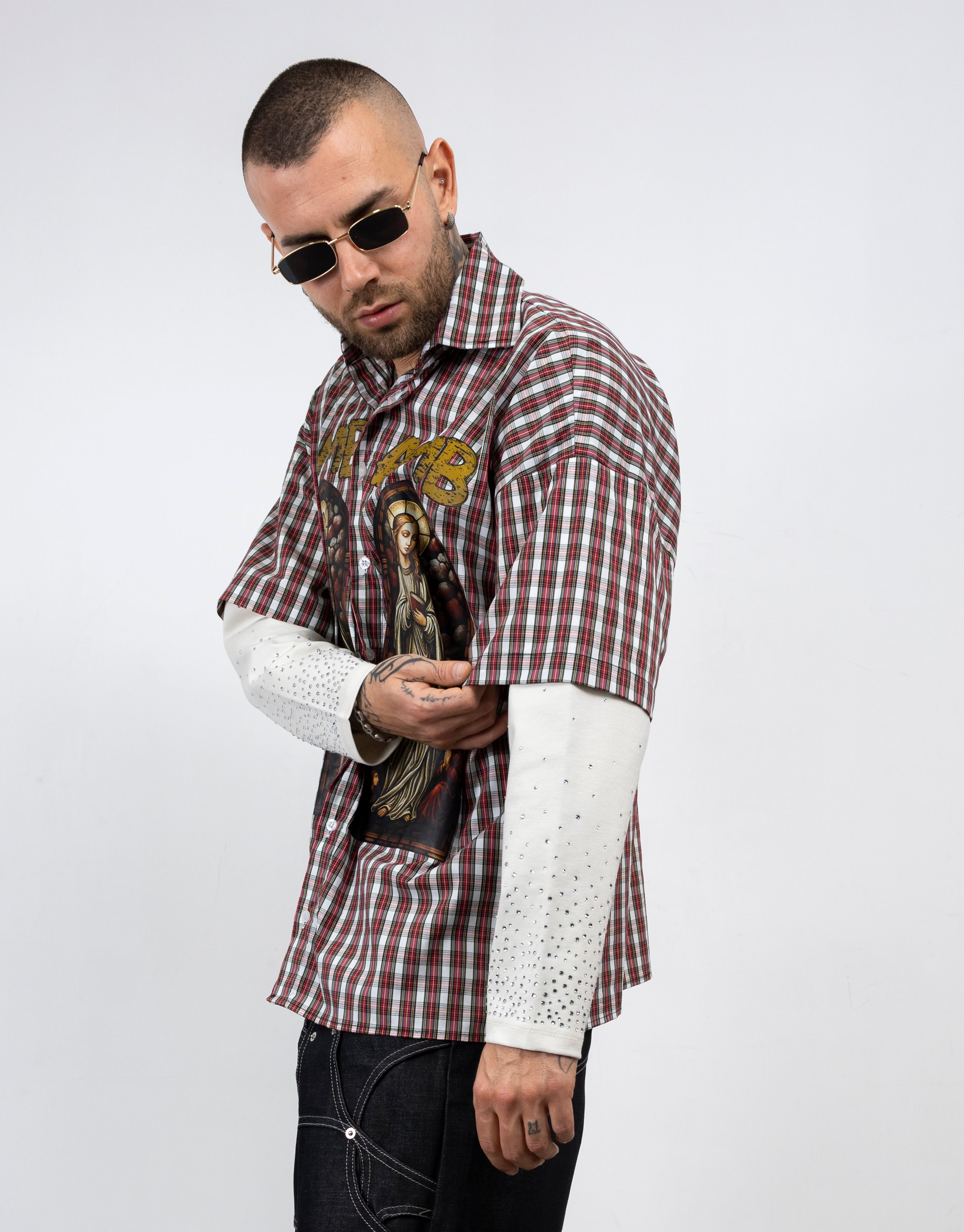 Camicia saints print