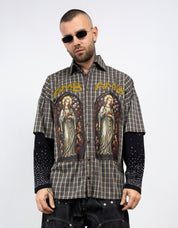 Camicia saints print