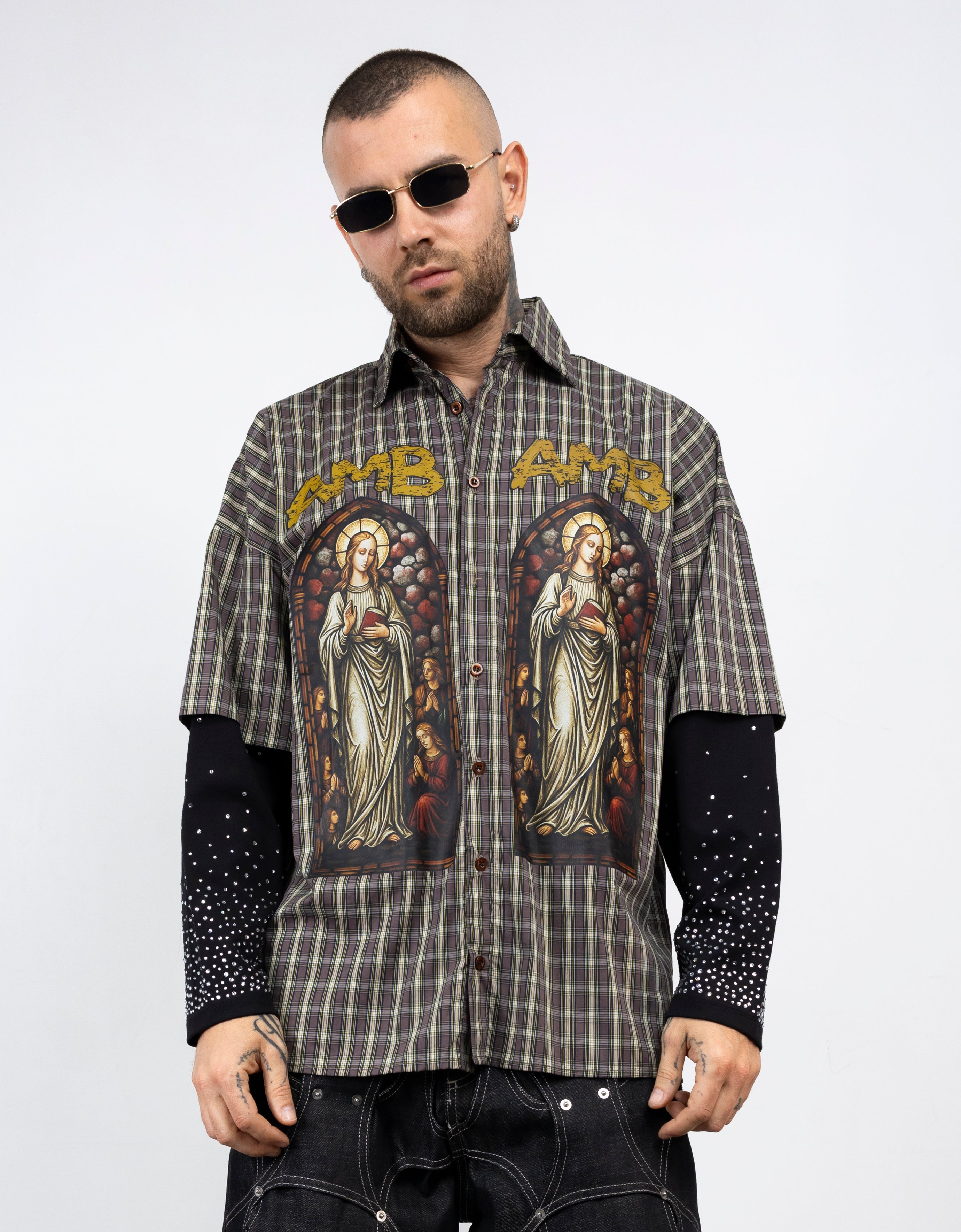 Camicia saints print