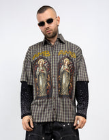 Camicia saints print