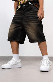 Bermuda Denim marrone Vintage Junior