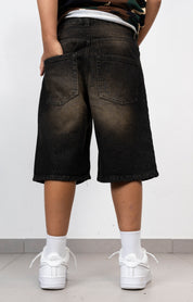 Bermuda Denim marrone Vintage Junior