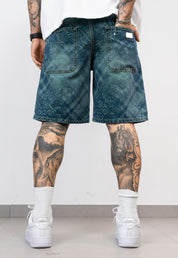 Bermuda Denim  con Fantasia laser Alternet