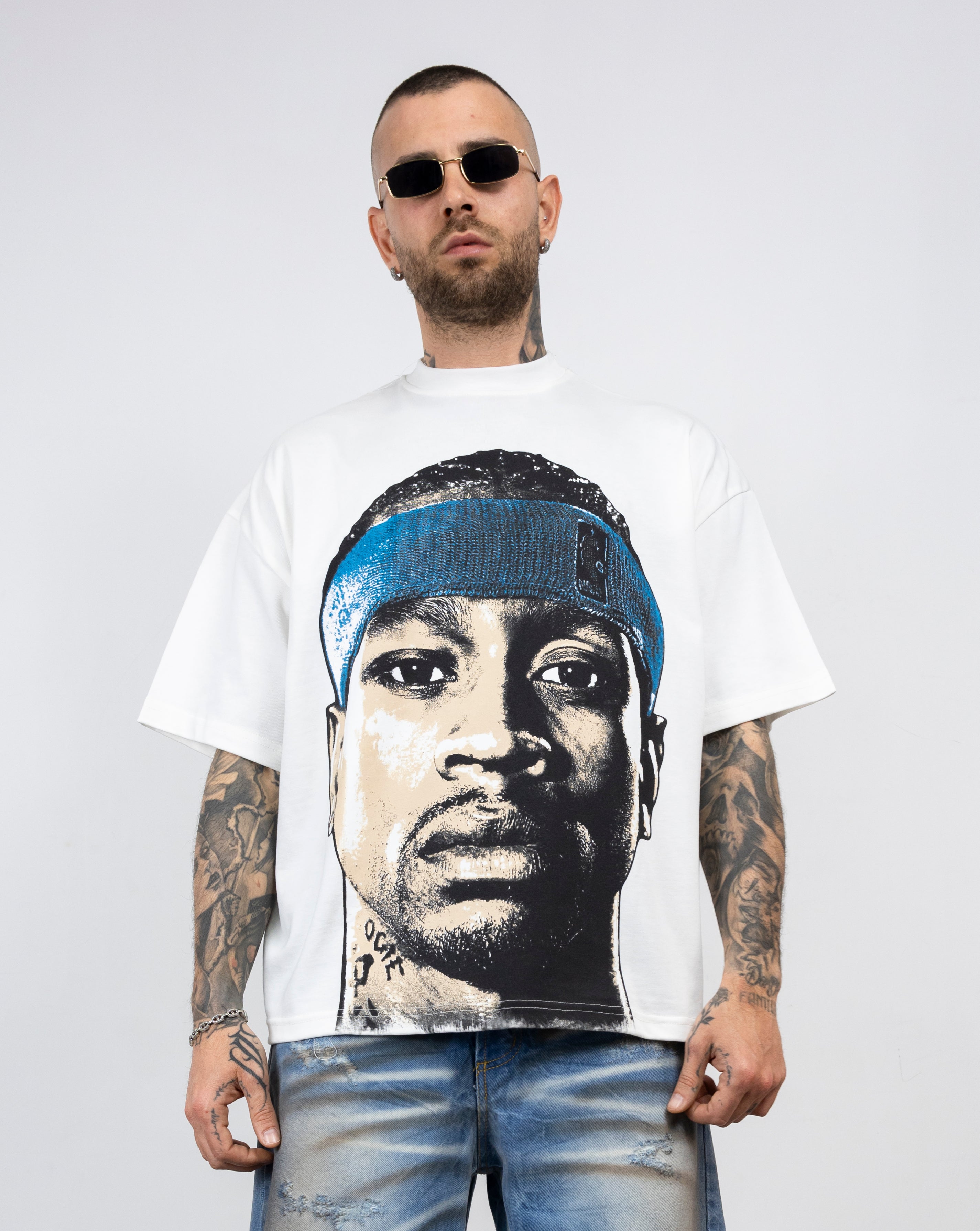 T-shirt face band
