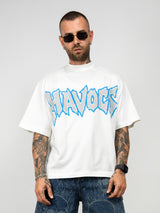 T-shirt Oversize con Maxi Stampa