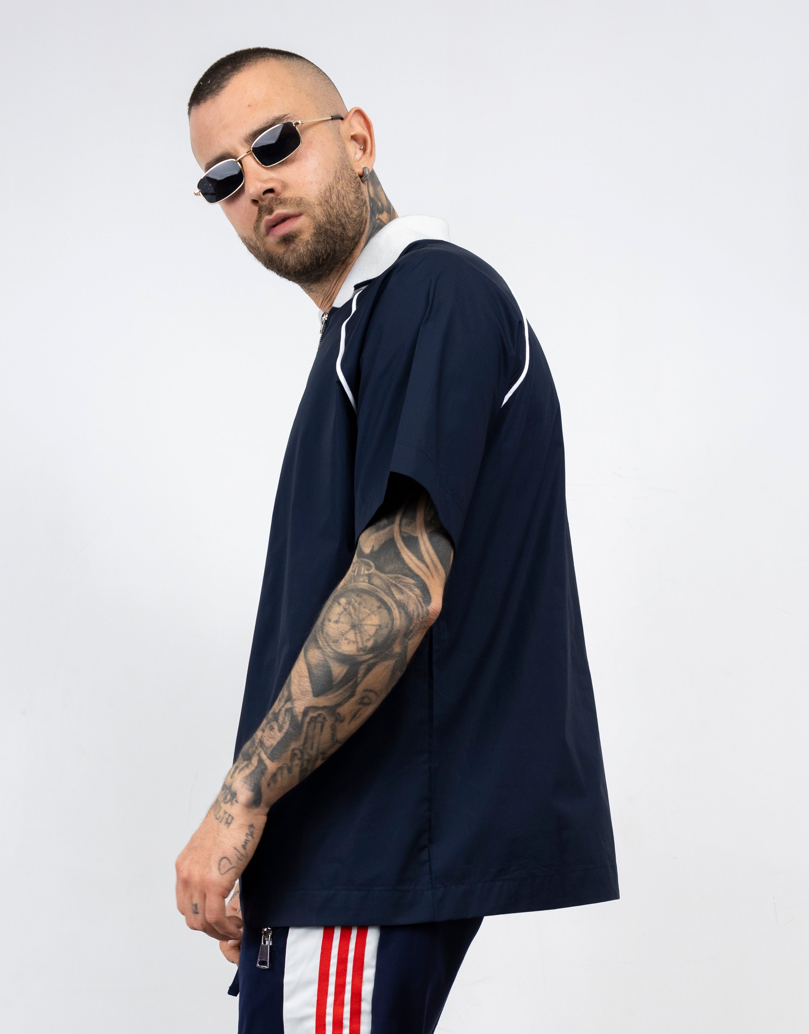Polo profilo zip