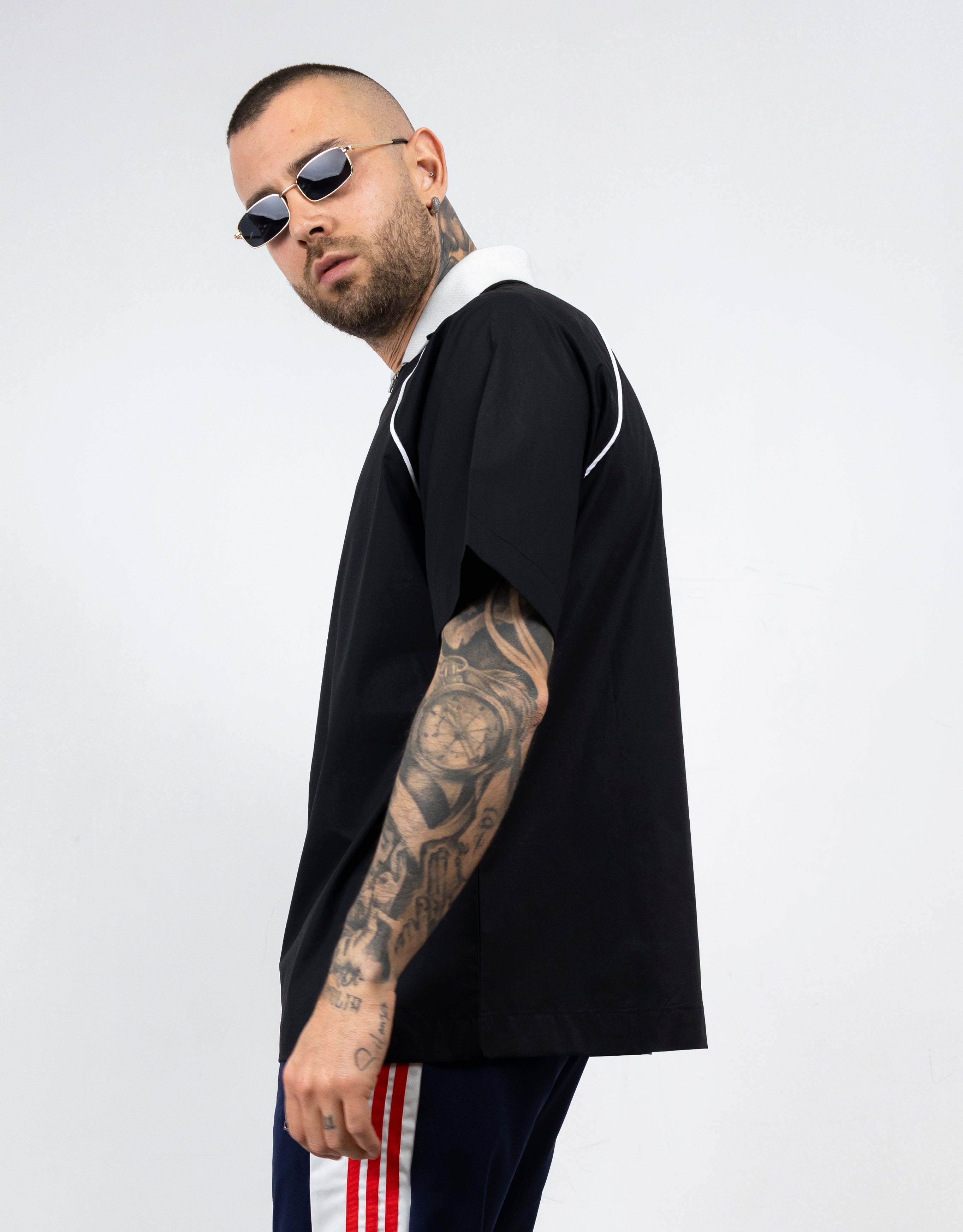 Polo profilo zip