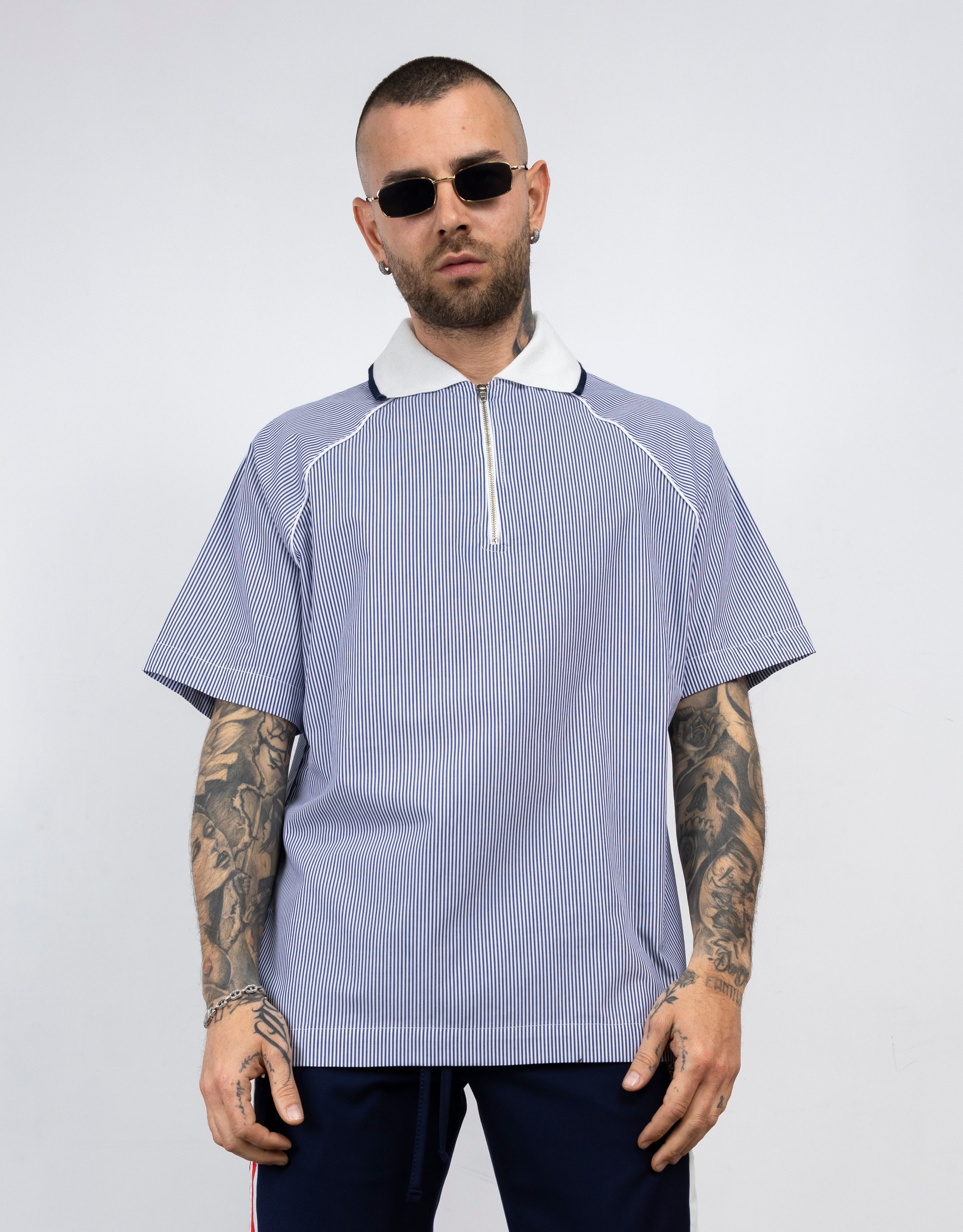 Polo profilo zip