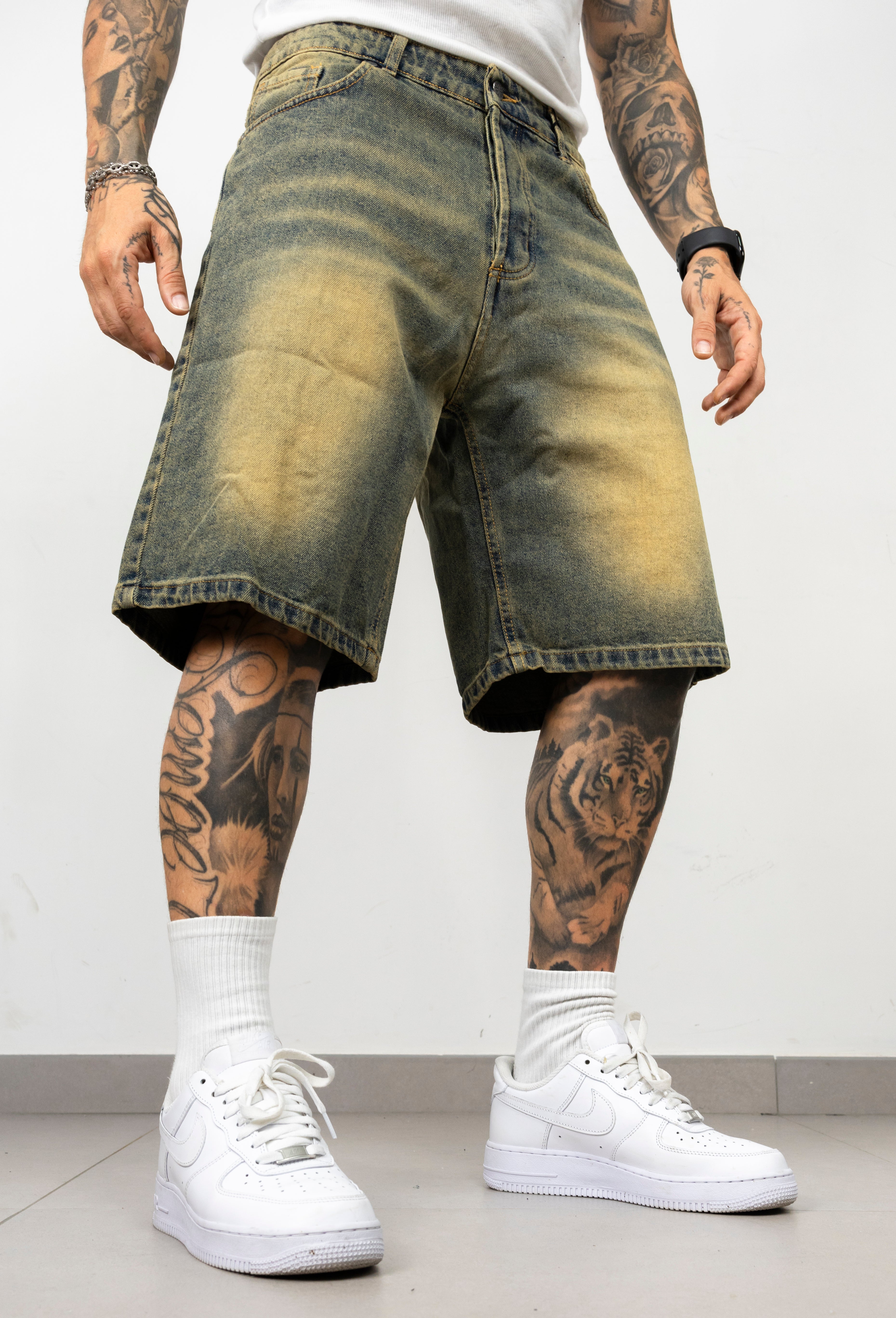 Bermuda Denim Vintage Wash Psalms