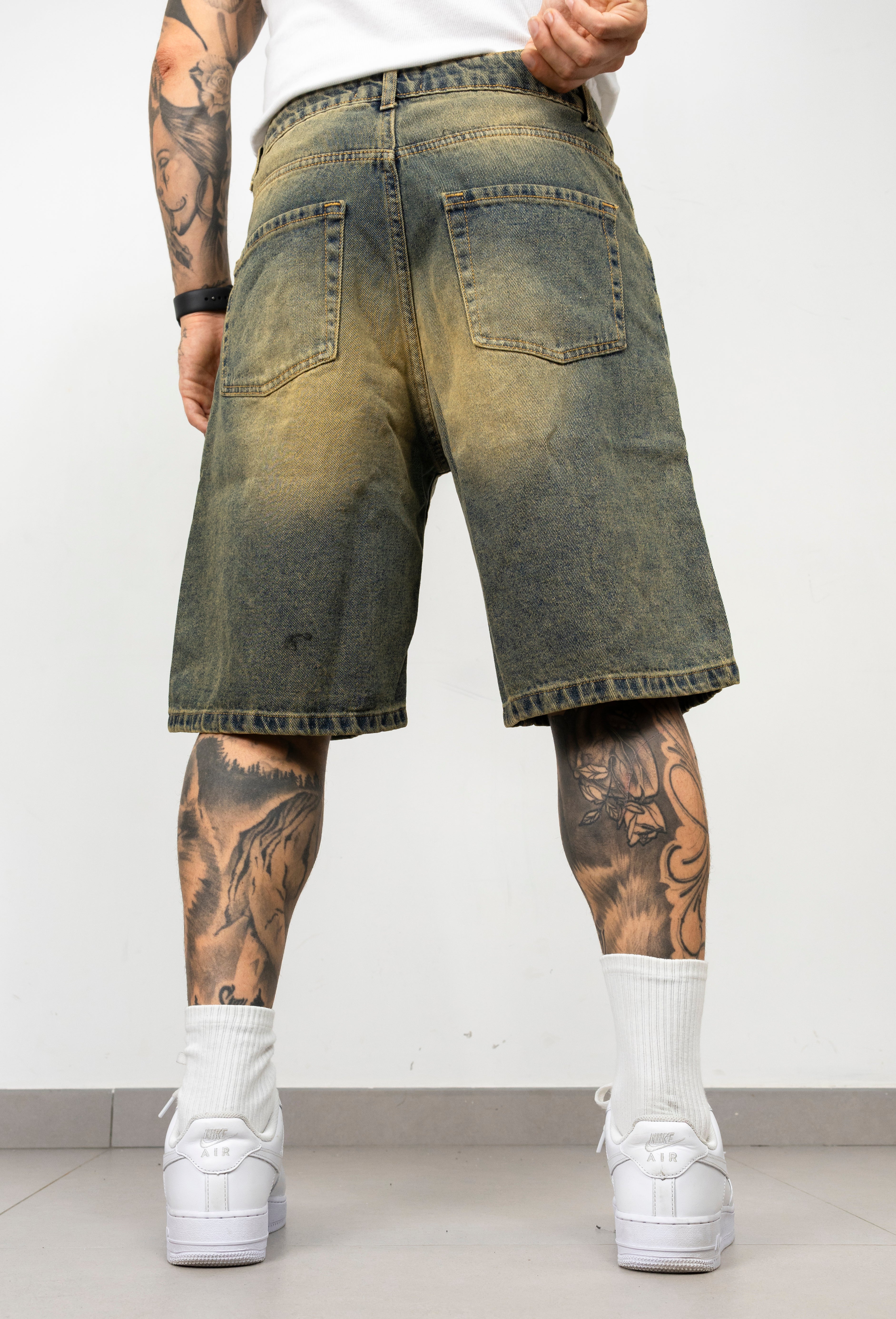 Bermuda Denim Vintage Wash Psalms