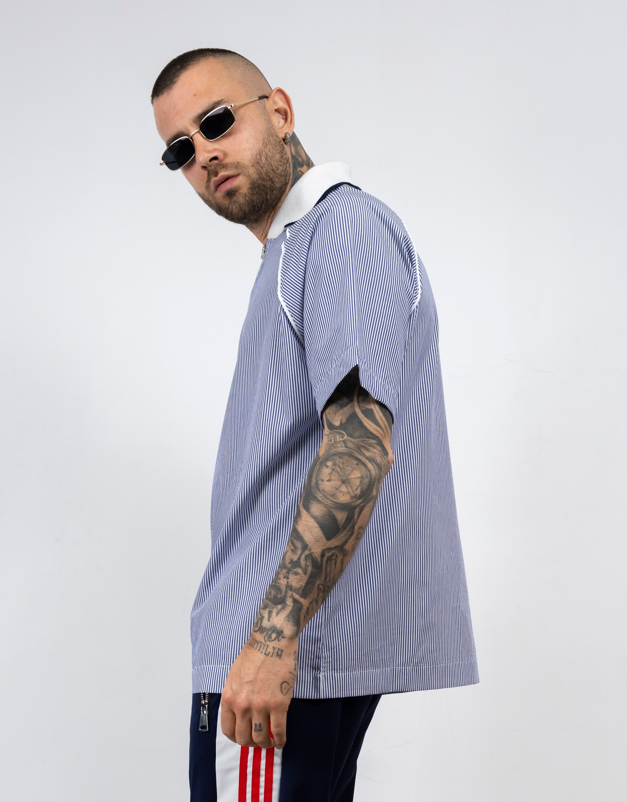 Polo profilo zip