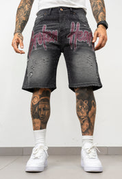 Bermuda Denim Black Crystal