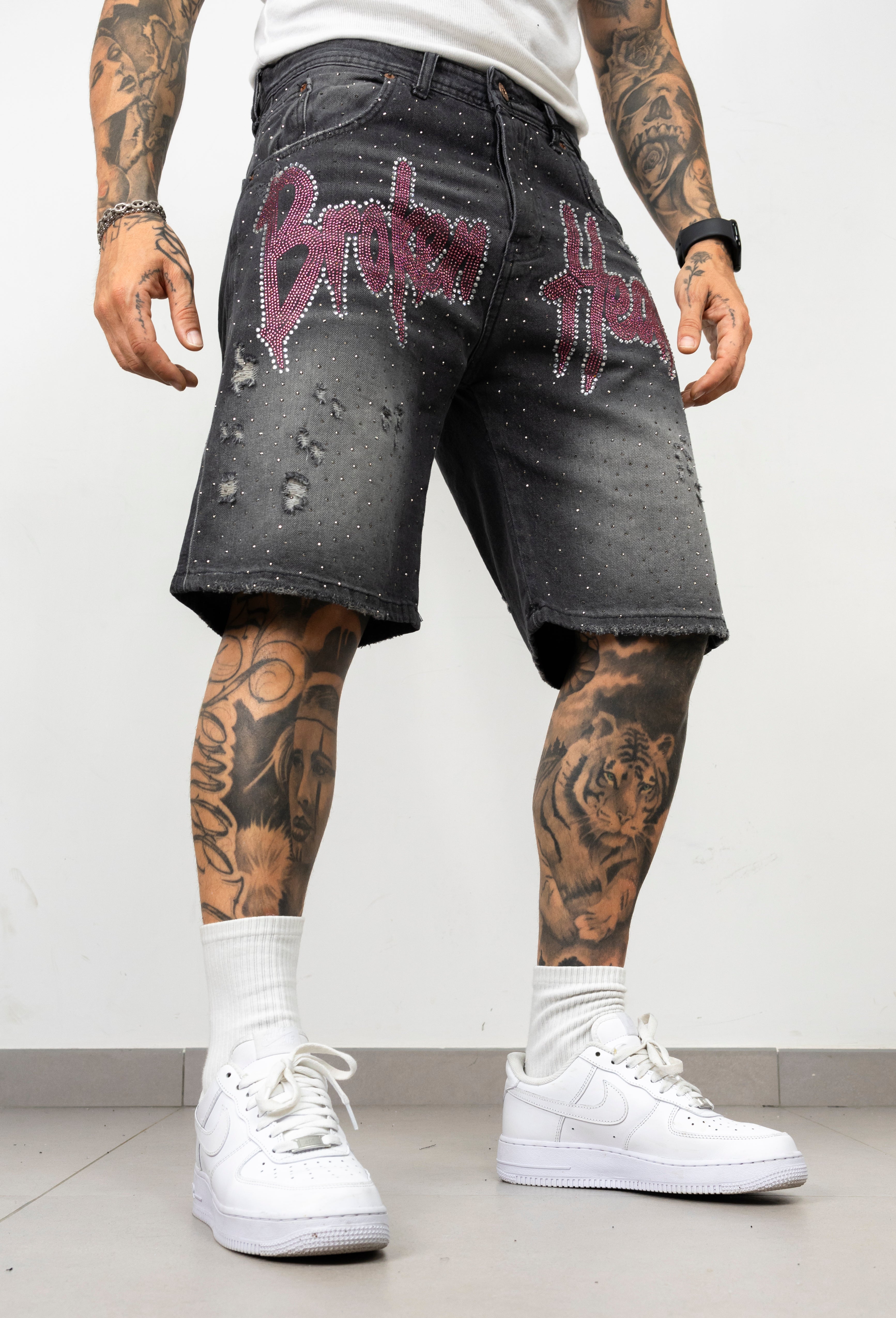 Bermuda Denim Black Crystal