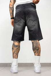 Bermuda Denim Black Crystal
