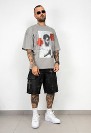 T-Shirt Oversize Graphic Print Freestart