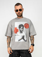 T-Shirt Oversize Graphic Print Freestart