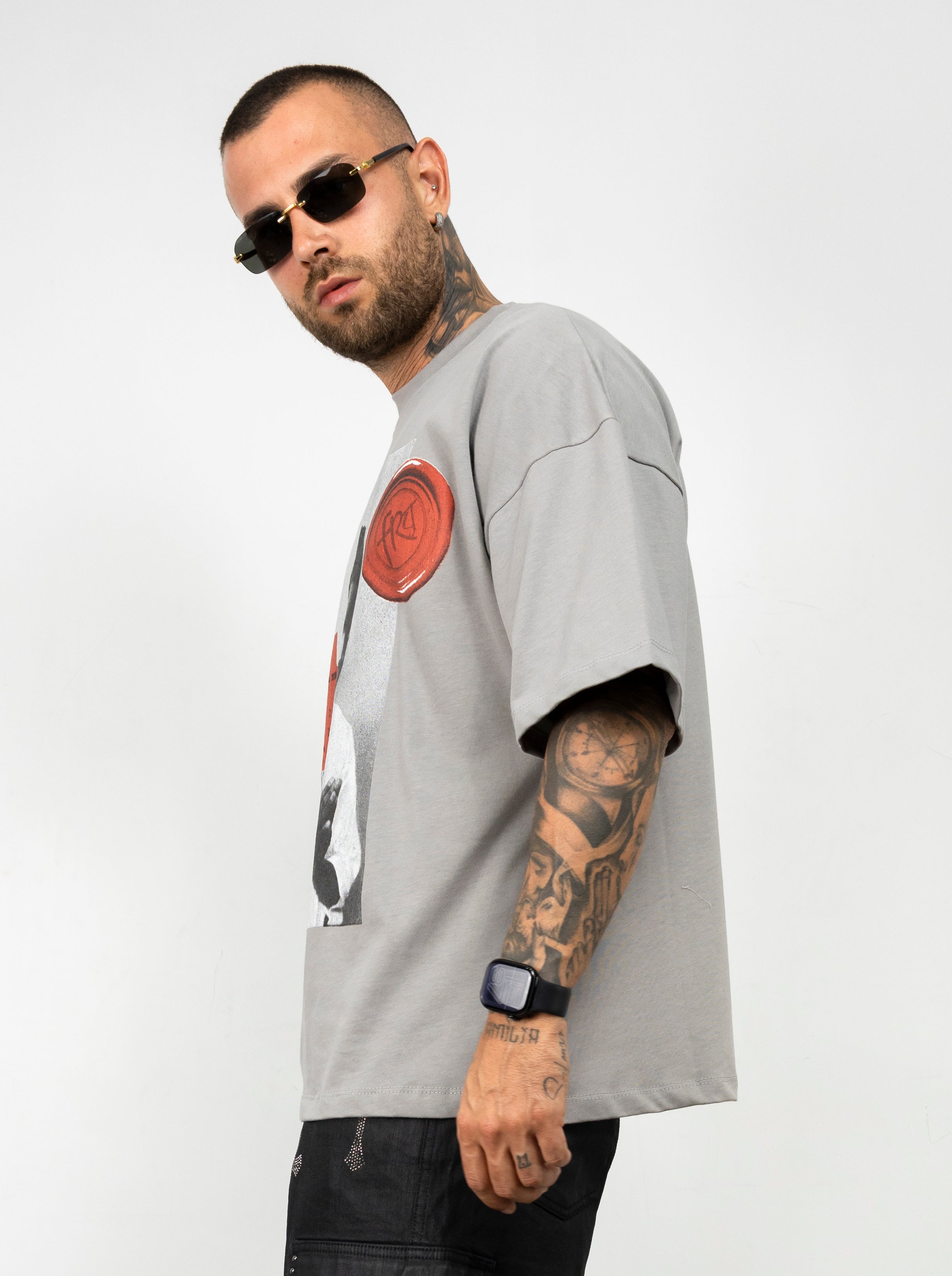 T-Shirt Oversize Graphic Print Freestart