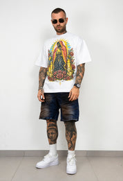 T-Shirt Oversize Graphic Fronte e Retro