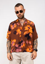 Camicia Fantasia Floreale BLCK