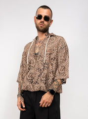 T-shirt in pizzo