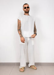 Pantalone in Lino. BLCK