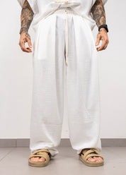 Coordinato in Lino con Chiusura a Nodo. BLKC