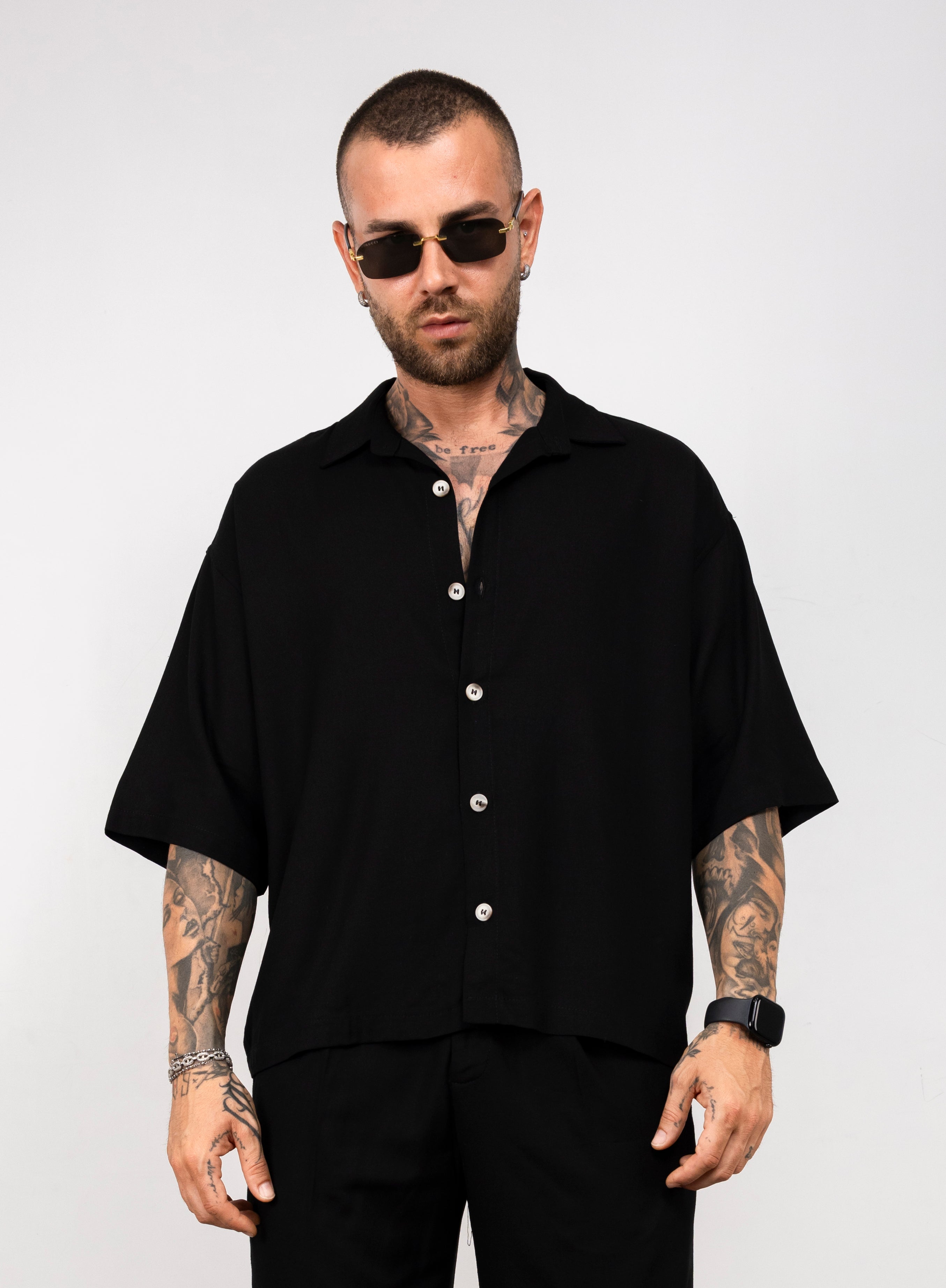 Coordinato lino camicia e pantalone