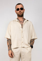 Coordinato lino camicia e pantalone