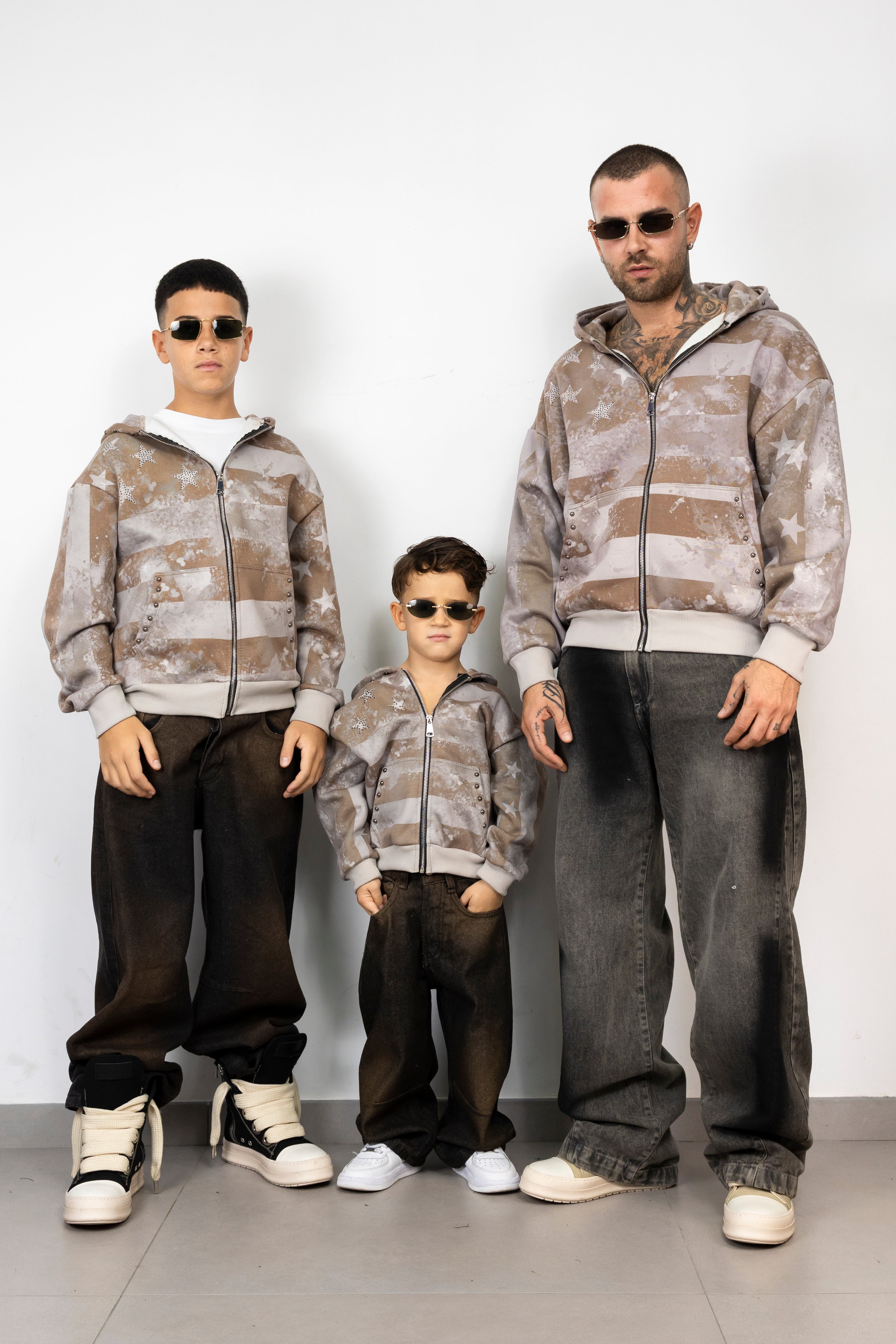 Felpa Zip America Star Junior