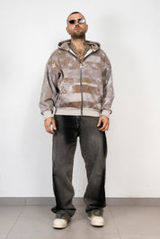 Felpa Zip America Star