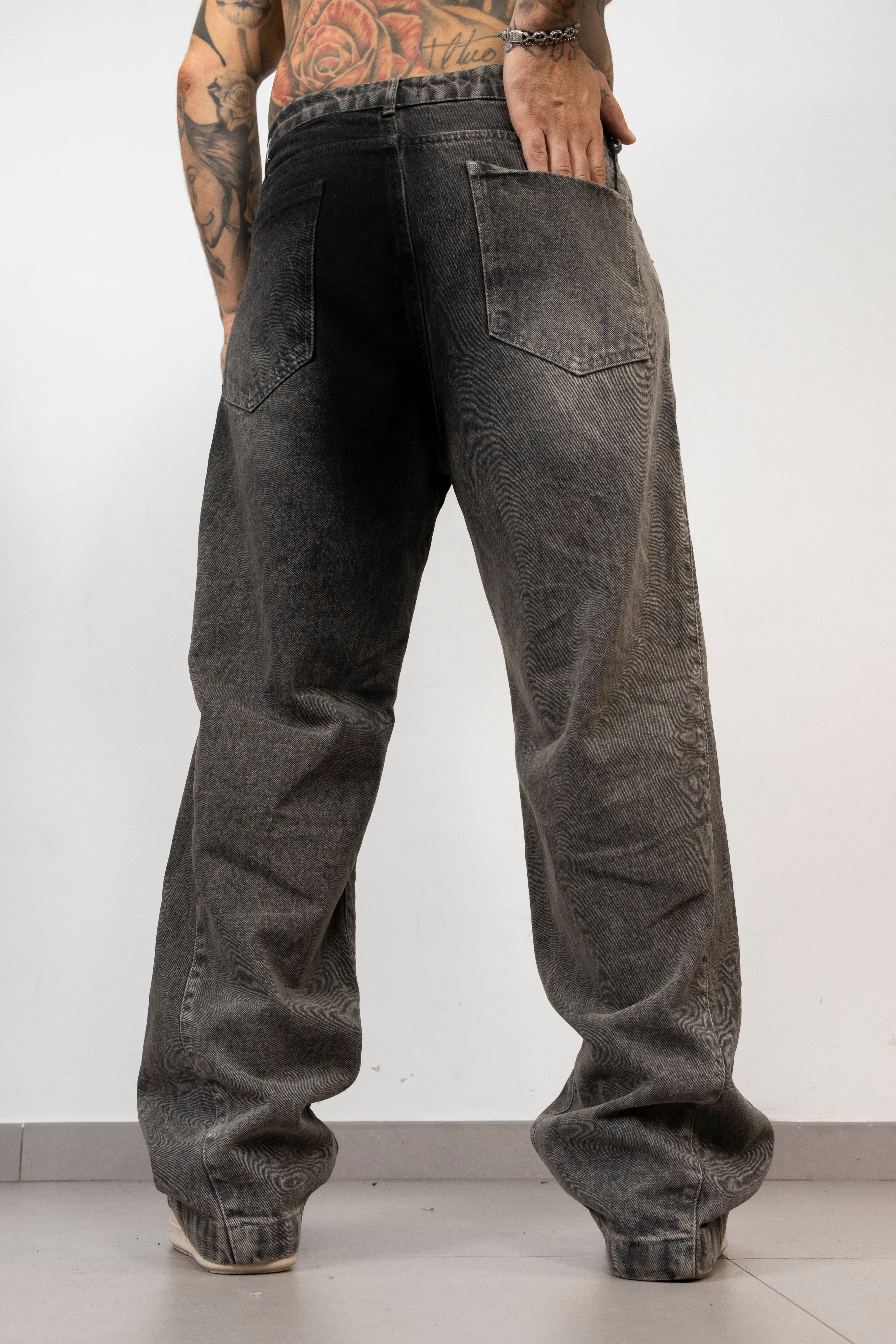 Baggy Print Gray