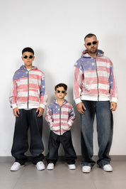 Felpa Zip America Star Junior