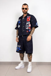 Coordinato Urban Patch Cianotic
