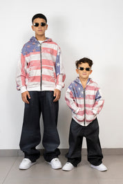 Felpa Zip America Star Junior
