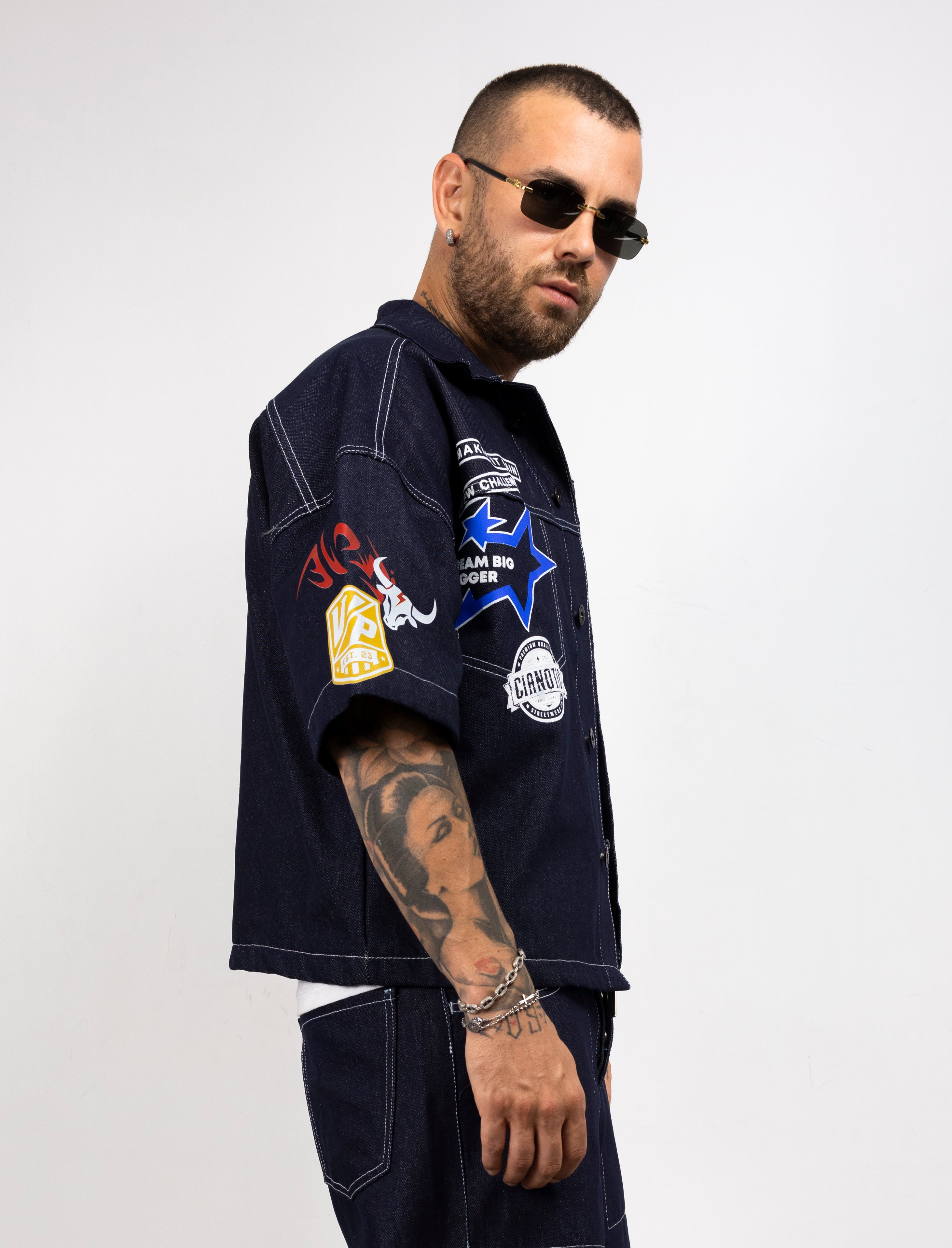 Coordinato Urban Patch Cianotic