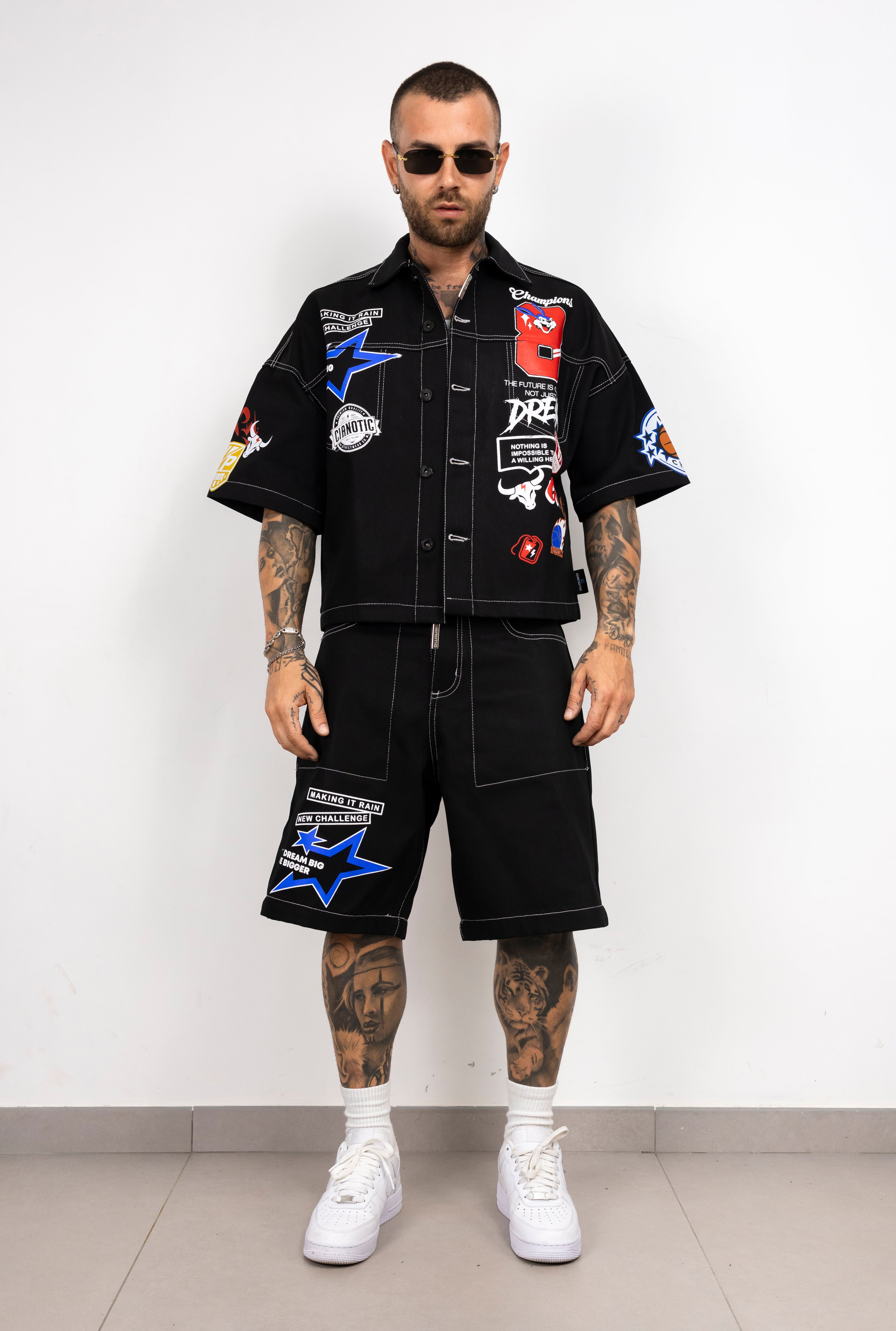 Coordinato Urban Patch Cianotic