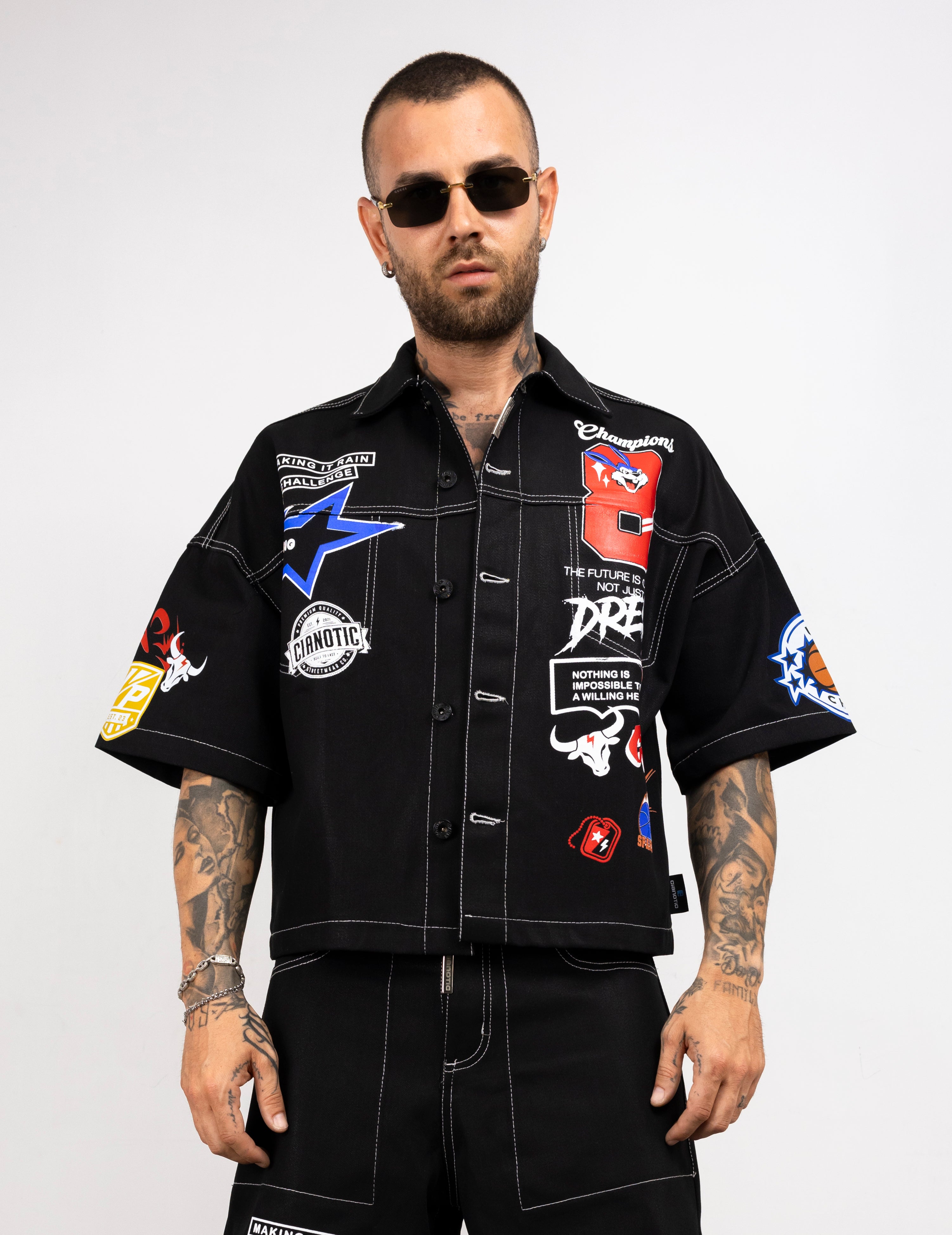 Coordinato Urban Patch Cianotic