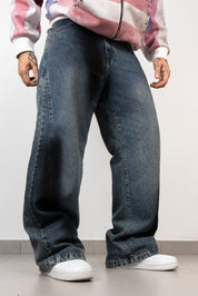 Baggy Print Blue